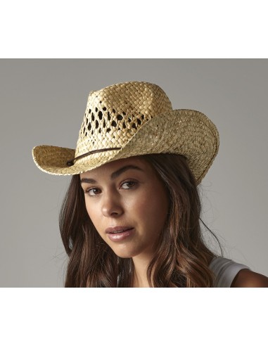 B-B735-Straw Cowboy Hat